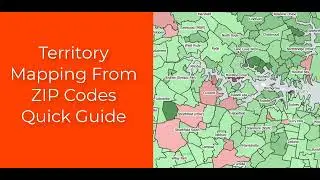 Mapping from ZIP Codes Quick Guide
