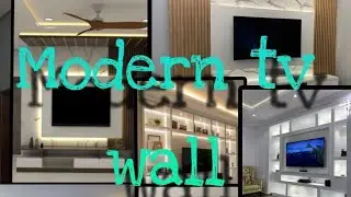 Interior design..Modern tv wall design ideas..Modern tv wall design ideas..Lcd panel design.