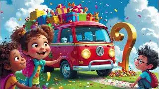 The Van That Delivered Toys | Toy Surprise Song for Kids
