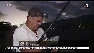 Baie du Taaone : le rendez-vous des p&ecirc;cheurs d'ature