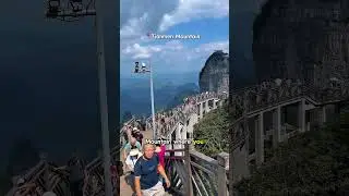 INSANE CHINA ITINERARY, Would you do this? #zhangjiajie #china