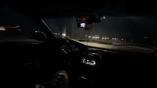 Pov night drive after work in my Honda Accord 
