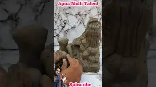 Apna Multi Talent | Saraswati murti making 2023 #shorts