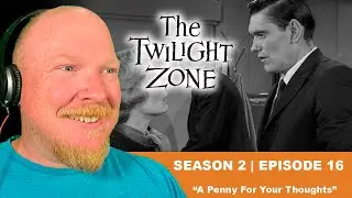 THE TWILIGHT ZONE (1961) | CLASSIC TV REACTION | Season 2 Ep. 16 | A Penny for Your Thoughts #react