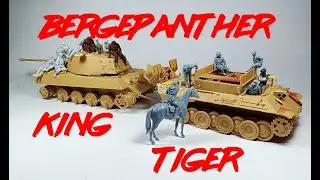Bergepanther + King Tiger