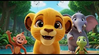 Pinda the Lion&rsquo;s Jungle Adventure 🌿🦁 | Fun Kids Story 3D Cartoon