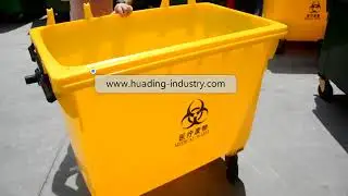 Medical waste plastic dustbin