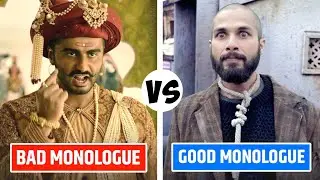 Bad vs Good Monologue Feat. Bollywood