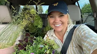 Errand Day! Shopping for September Blooming Garden & Upcoming Projects!
