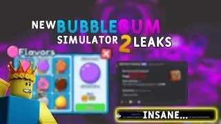 INSANE NEW LEAKS || BUBBLE GUM SIMULATOR 2 ANNOUNCED🤩😮
