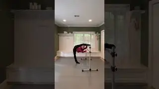 FULL 180 TikTok Challenge! 😅🤸 #flexible #180 #shorts #flexibility #dancer