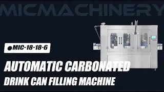 Automatic Carbonated Drink Can Filling Machine of 2025 Chinese Manufacture.Machine