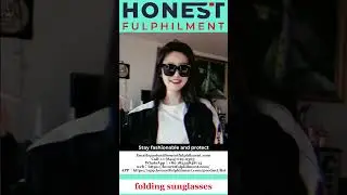 🕶️🌞 Embrace Style and Convenience with our Foldable Sunglasses! 😎✨
