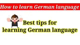 How to learn German language || Best tips and tricks || #germanlanguage #learngerman #learngerman