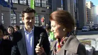 Organic farmers petition at the European Commission, Brussels