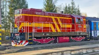Kocour T448p-035 poprv&eacute; po opravě v provozu dne 1.11.2025