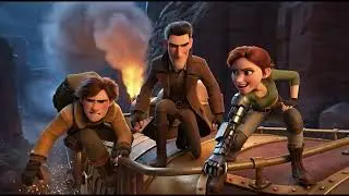 Train Heist |3D animation|