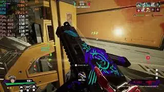 RX 7600 + Ryzen 7 5800X - FragPunk - 1080p high settings
