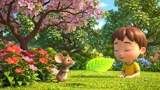 Little Mouse Chased the Dancing Leaf 🐭 | Nursery Rhymes for Kids & Baby Songs