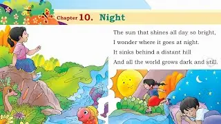 Night Class 3 English | Full Explanation In Hindi | Class 3 NCERT (Santoor)
