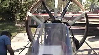 First Startup of Hovercraft (UH-15p) w/Rotax 617/54
