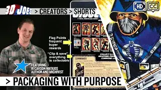 Packaging G.I.JOE: A Real American Hero, with R. Carson Mataxis