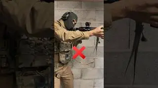 Shoulder transition in CQB #airsoft #milsimairsoft #army #military