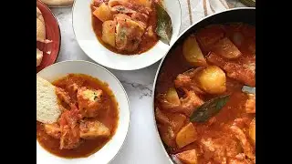 Salted Dried Cod in Tomato Sauce (Baccala alla Livornese)