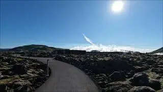 Walk from Blue Lagoon to Silica Hotel