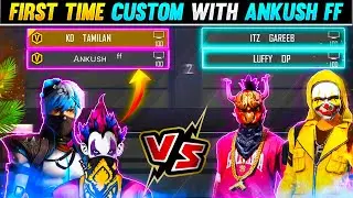 Ankush ff & Kd Tamilan Vs 2 Second Elite Pro Players🔥| First Time Custom With Ankush ff❤️ Free Fire