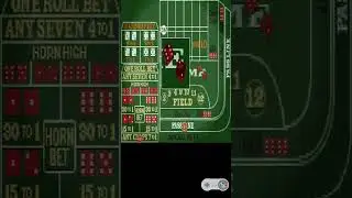Craps Game Shorts Vegas Stakes 🎲🎲 #CrapsGame