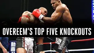 Alistair Overeem's Top Five Kickboxing KO's