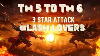 Town Hall 5 Best 3 Star Attack 😱 | 100% Guaranteed Strategy@TCGamingZone123 