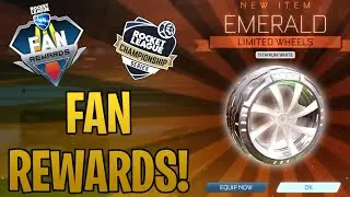 The *BEST* RLCS FAN REWARDS OPENING! (TITANIUM WHITE!) | Rocket league
