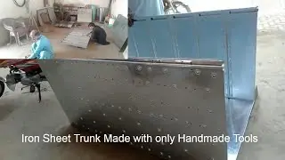 How Metal Sheet Iron Coffer / Trunk are made |Amazing Skill Craftsman