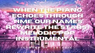 When the Piano Echoes Through Time, Our Names Rewrite the Stars | Melodic Pop Instrumental
