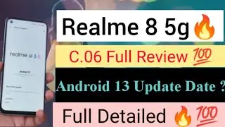 Realme 8 5g C.06 Update Full Review || Android 13 Update Date || Stable Update || C.06 Update Date