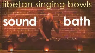 Tibetan Singing Bowls Sound Bath (3 hour sound healing - just bowls)