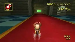 [MKW] N64 Bowser's Castle  - 02:32.133 - RockyLight