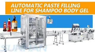 Servo Motor Paste Filling Capping Machine For Packaging Thicker Liquid & Paste