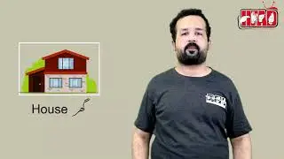 Pakistan Sign Language, House (گھر)