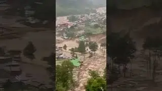 Himachal Pradesh flash floods 2023 Video #himachal #kullu #manali #himachalnews