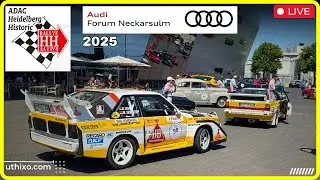 LIVE | 2025 ADAC Heidelberg Historic Rally & AUDI FORUM NECKARSULM