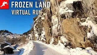 Virtual Run | Frozen Land | Virtual Running Videos For Treadmill