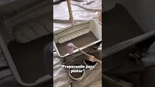 Como cortar y Rolear una pared🏠 #paintingtutorial #usa #tecnicasdepintura #c&oacute;mopintar #paintertips