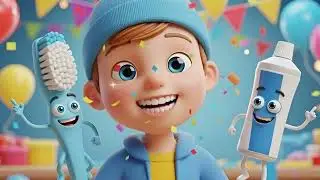 Brush Your Teeth Dance Song for Kids | Hygiene Song, Fun Dance Nursery Rhyme & Baby Songs 🪥💃