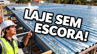 Steel Deck: Lajes R&aacute;pidas, Seguras e Sem Escoramento!