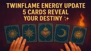 Twinflame Guidance Today 🔥 5 Cards Reveal Hidden Messages | Hindi @TwinflameLove8611 