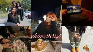 haftalık vlog|üniversite günlükleri, kyk, haul 🍂☕️🥐