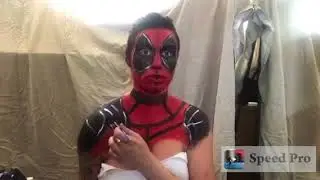 Dead Pool Makeup Body Art